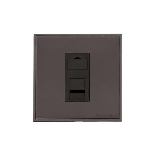 Executive Range-Matt Bronze-1 Gang RJ45