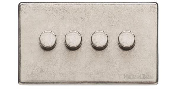 Vintage Range Rustic Nickel-4G Multi Location Primary Dimmer
