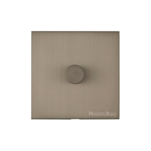 Windsor Range Aged Pewter Switches & Sockets, WAP - 1G Multi Location Primary Dimmer by Heritage Brass By M-Marcus