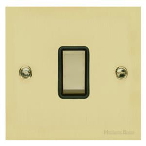 Richmond Elite Range Satin Brass Switches & Sockets, LP44 - 20A Double Pole Switch by Heritage Brass By M-Marcus