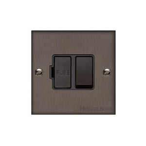 Richmond Elite Range Matt Bronze Switches & Sockets, LP9 - Switched Spur (13 Amp) by Heritage Brass By M-Marcus