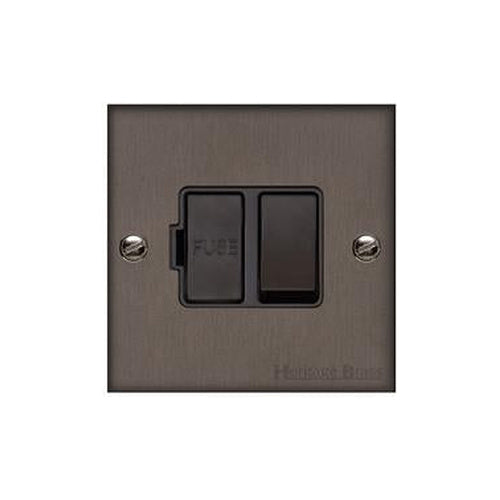 Richmond Elite Range Matt Bronze Switches & Sockets, LP9 - Switched Spur (13 Amp) by Heritage Brass By M-Marcus