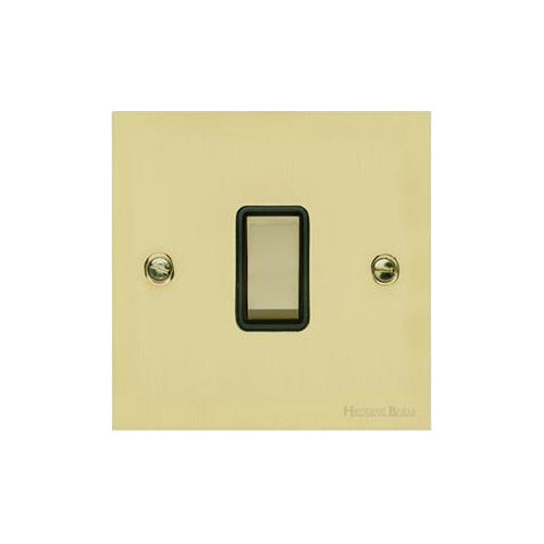 Richmond Elite Range Satin Brass Switches & Sockets, LP44 - 1 Gang Rocker Switch by Heritage Brass By M-Marcus