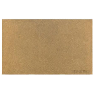 Windsor Range Aged Brass Switches & Sockets, WN50 - Double Blank Plate by Heritage Brass By M-Marcus