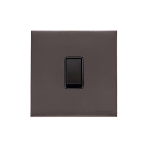 Windsor Range Matt Bronze Switches & Sockets, WN9 - 1 Gang Rocker Switch by Heritage Brass By M-Marcus