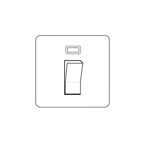 Vintage Range-Rustic Copper-45A DP Cooker Switch with Neon (tall plate)