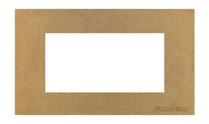 Windsor Range Aged Brass Switches & Sockets, WN50 - 4 Module Euro Plate by Heritage Brass By M-Marcus