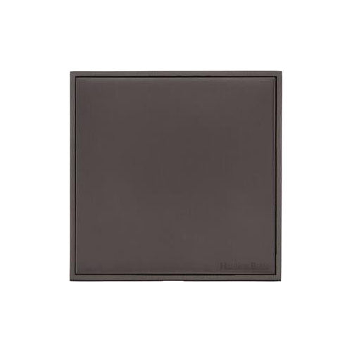 Executive Range-Matt Bronze-Single Blank Plate