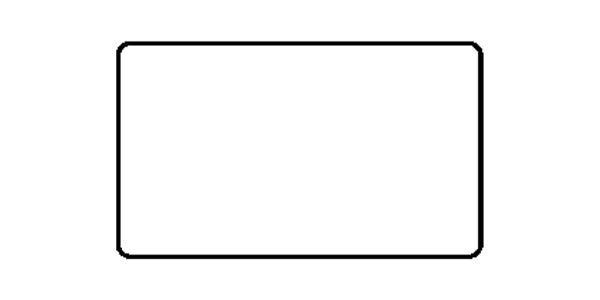 Heritage Brass Electrical, Primed White Flat Plate PW - Double Blank Plate, Double Blank Plate, Blanking Plates