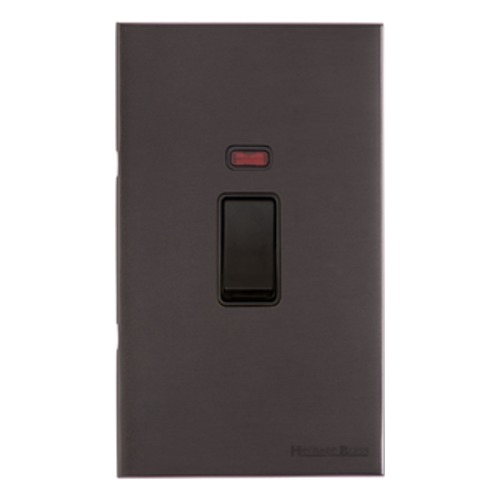 Verona Range - 45A DP Cooker Switch with Neon (tall plate)