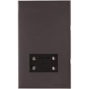 Windsor Range Matt Bronze Switches & Sockets, WN9 - Shaver Socket Output Voltage 110/240V by Heritage Brass By M-Marcus