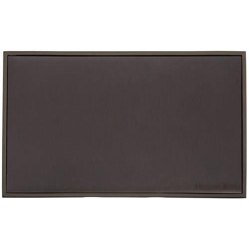 Executive Range-Matt Bronze-Double Blank Plate