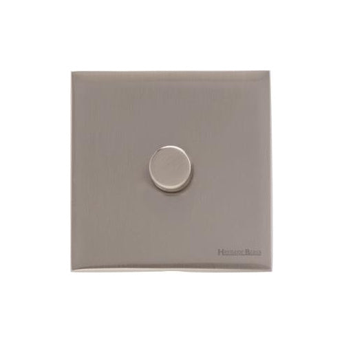 Windsor Range Satin Nickel Switches & Sockets, WN5 - 1G Multi Location Secondary Dimmer by Heritage Brass By M-Marcus