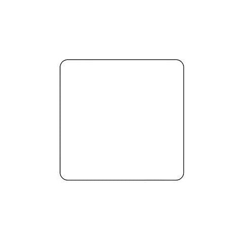 Primed White Flat Plate PW-Single Blank Plate by Heritage Brass By M-Marcus
