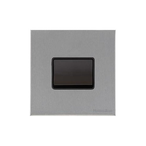 Windsor Range Satin Chrome Silk Switches & Sockets, WN35 - 6A Triple Pole Fan Isolator Switch by Heritage Brass By M-Marcus