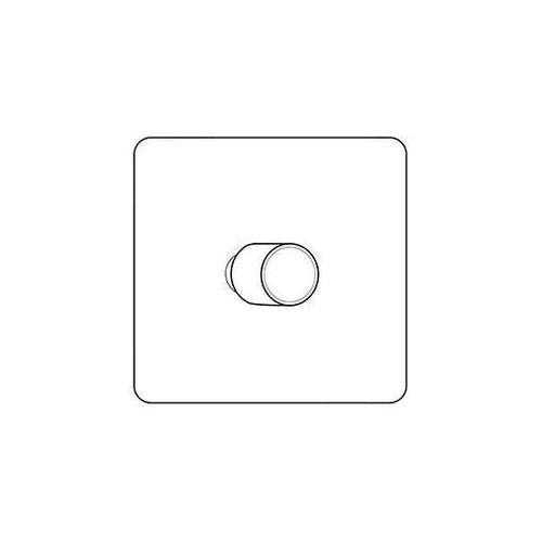 Hoxton Paintable Range Primed White (Paintable) 1 Gang Rotary Intermediate Switch