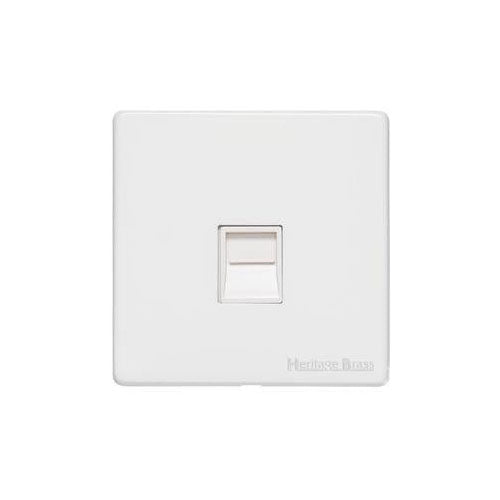 Vintage Range-Gloss White-1 Gang Master Line Socket