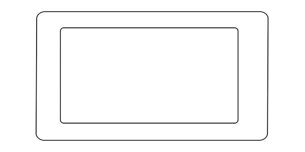 Executive Range-Matt White & Chrome-4 Module Euro Plate