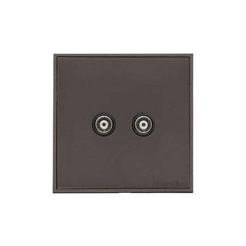 Executive Range-Matt Bronze-TV/FM Diplexed Socket
