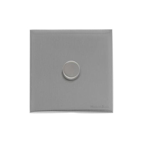 Windsor Range Satin Chrome Silk Switches & Sockets, WN35 - 1G Multi Location Secondary Dimmer by Heritage Brass By M-Marcus