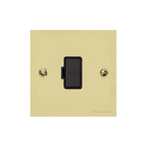 Richmond Elite Range Satin Brass Switches & Sockets, LP44 - Unswitched Spur (13 Amp) by Heritage Brass By M-Marcus