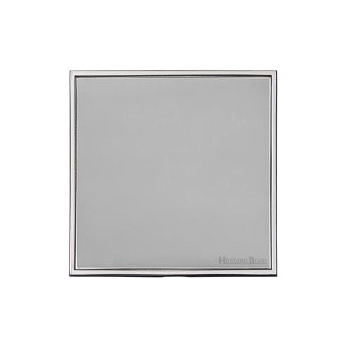 Executive Range-Polished Chrome-Single Blank Plate