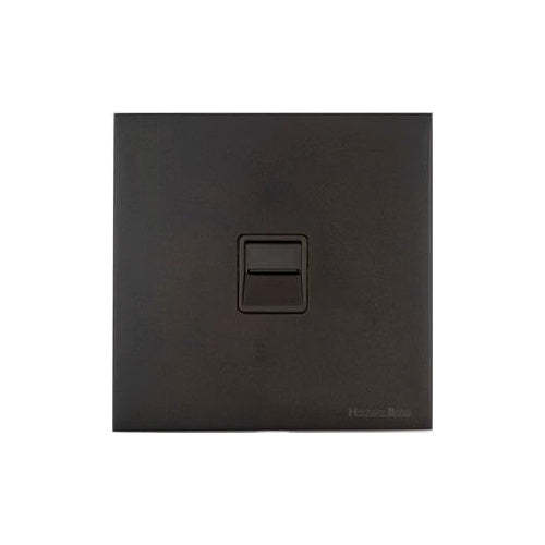 Windsor Range Dark Antique Bronze Switches & Sockets WN95 - 1 Gang Master Line Socket by Heritage Brass By M-Marcus