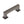 Burlington, Burlington Trafalgar Square Cabinet Handles 96mm, Cabinet Hardware, Cabinet Pull Handles