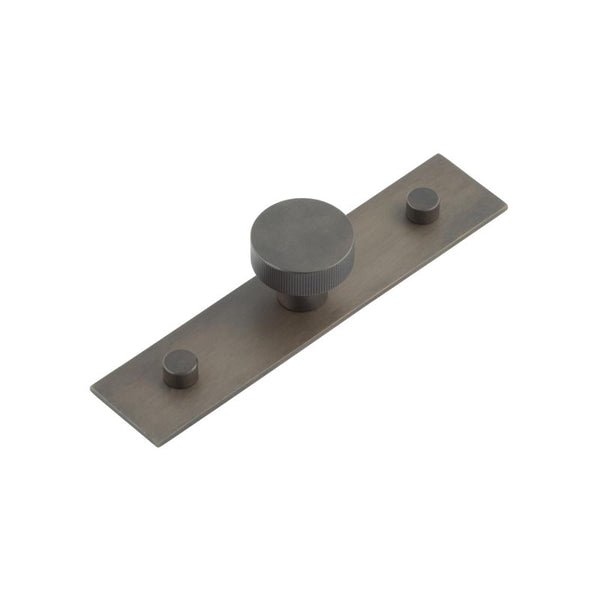 Hoxton, Hoxton Thaxted Cupboard Knobs 30mm Plain Backplate, Cabinet Hardware, Cabinet Knobs