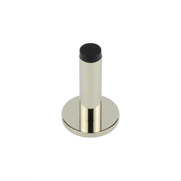 Burlington, Burlington Plain Wall Mounted Door Stops with Plain Rose, Door Stops, Door Stops