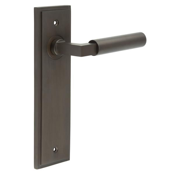 Burlington, Burlington Westminster Door Handle Latch Backplate, Door Handles, Burlington Westminster Door Handle Latch Backplate, Lever on Latch Backplate