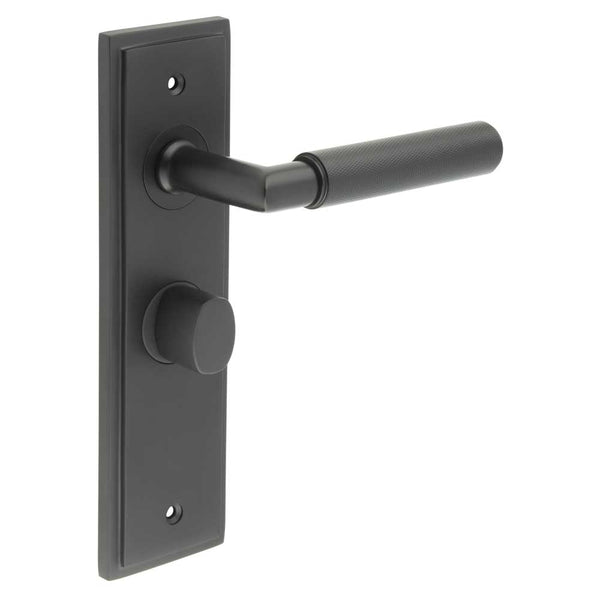 Burlington, Burlington Piccadilly Door Handle Bathroom Backplate & Turn & Release -Inner 2, Door Handles, Bathroom Backplate  & Turn & Release 2