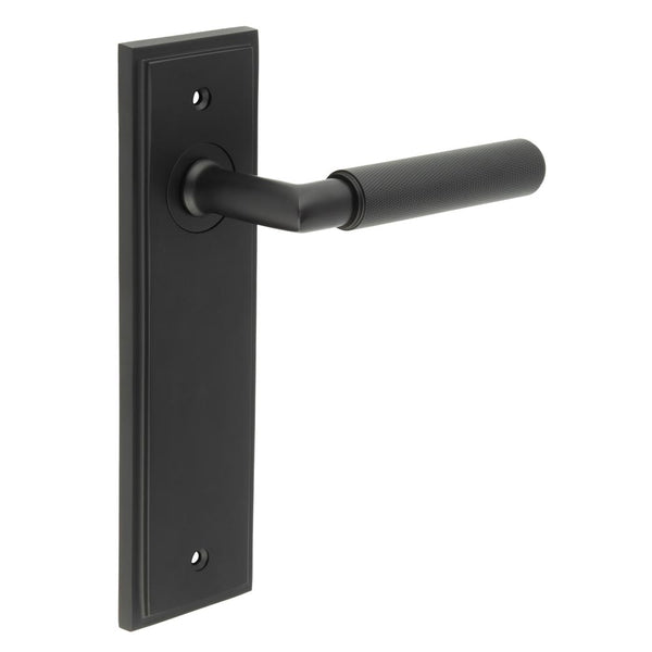 Burlington, Burlington Piccadilly Door Handle Latch Backplate, Door Handles, Burlington Piccadilly Door Handle Latch Backplate, Lever On  Latch Backplate