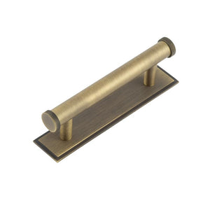 Hoxton, Hoxton Hoxton Thaxted Cabinet Handles 96mm Ctrs Stepped Backplate, Cabinet Hardware, Cabinet Pull Handles