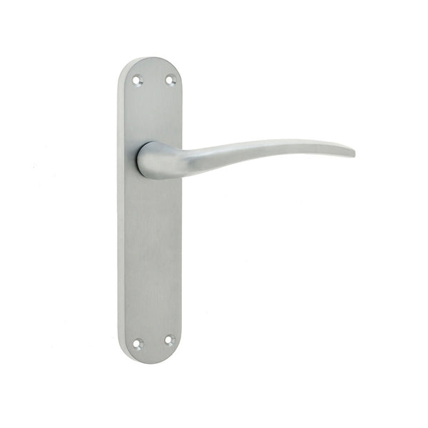 Frelan, Gull Suite Door Handle on Latchplate, Door Handles, Lever Handles On Latch Backplate