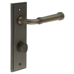 Burlington, Burlington Highgate Door Handle Din Bathroom Backplate & Turn & Release -Inner 2, Door Handles, BathroomDin Backplate  & Turn & Release 2, Burlington Highgate Door Handle Din Bathroom Backplate  & Turn & Release 2