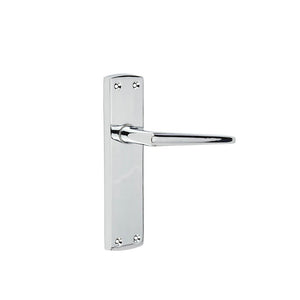 Frelan, Bray Door Handle on Latchplate  JV391PC, Door Handles, Lever Handles On Latch Backplate