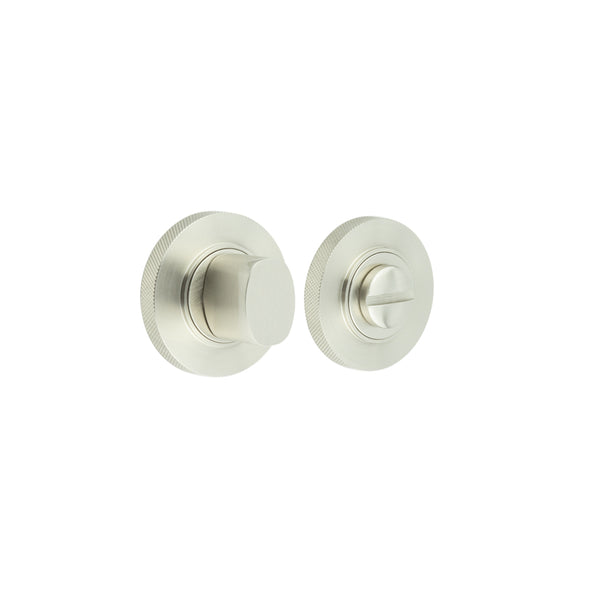 Burlington, Burlington Turns & Releases Inner 3 with Knurled Rose, Door Handles, Bathroom Backplate  & Turn & Release 3