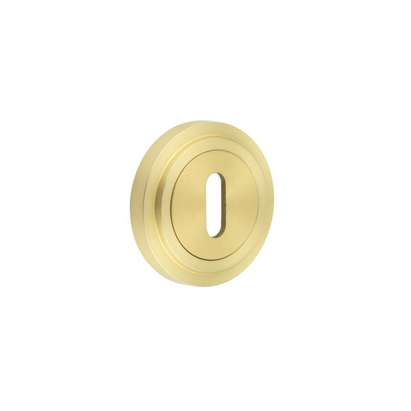 Burlington, Burlington Standard Keyway Escutcheons with Stepped Rose, Escutcheons, Burlington Standard Keyway Escutcheons Stepped Rose, Standard Keyway Escutcheons Stepped Rose