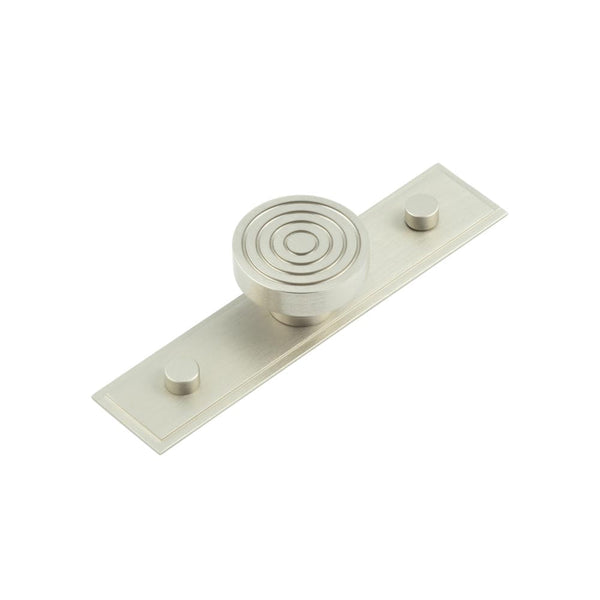 Hoxton, Hoxton Murray Cupboard Knobs 40mm Stepped Backplate, Cabinet Hardware, Cabinet Knobs