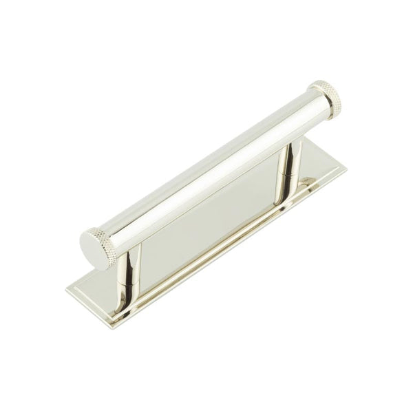 Hoxton, Hoxton Hoxton Wenlock Cabinet Handles 96mm Ctrs Stepped Backplate, Cabinet Hardware, Cabinet Pull Handles