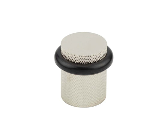 Burlington, Burlington Knurled Floor Mounted Door Stops 40mm Dia, Door Stops, Door Stops