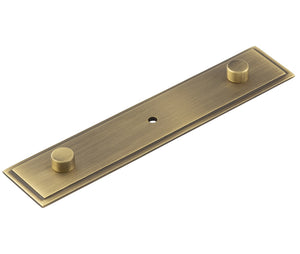 Hoxton, Hoxton Rushton Backplate for Cupboard Knobs 140x30mm, Cabinet Hardware, Cabinet Knobs