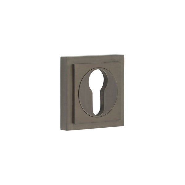 Burlington, Burlington Euro Profile Escutcheons with Square Stepped Rose, Escutcheons, Euro Profile Escutcheons with Square Stepped Rose