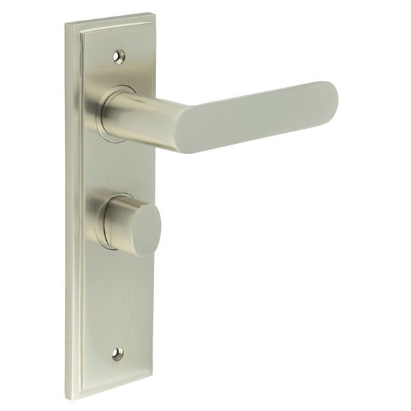 Burlington, Burlington Kensington Door Handle Bathroom Backplate & Turn & Release -Inner 2, Door Handles, Bathroom Backplate  & Turn & Release 2, Burlington Kensington Door Handle Bathroom Backplate  & Turn & Release 2