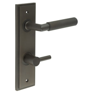 Burlington, Burlington Piccadilly Door Handle Din Bathroom Backplate & Turn & Release -Inner 3, Door Handles, BathroomDin Backplate  & Turn & Release 3, Burlington Piccadilly Door Handle Din Bathroom Backplate  & Turn & Release 3