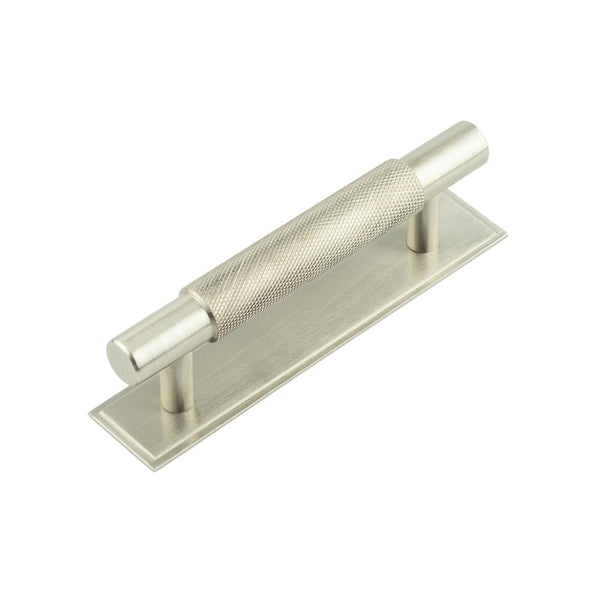 Hoxton, Hoxton Hoxton Taplow Cabinet Handles 96mm Ctrs Stepped Backplate, Cabinet Hardware, Cabinet Pull Handles
