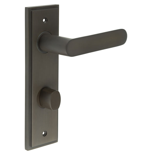 Burlington, Burlington Kensington Door Handle Din Bathroom Backplate & Turn & Release -Inner 2, Door Handles, BathroomDin Backplate  & Turn & Release 2