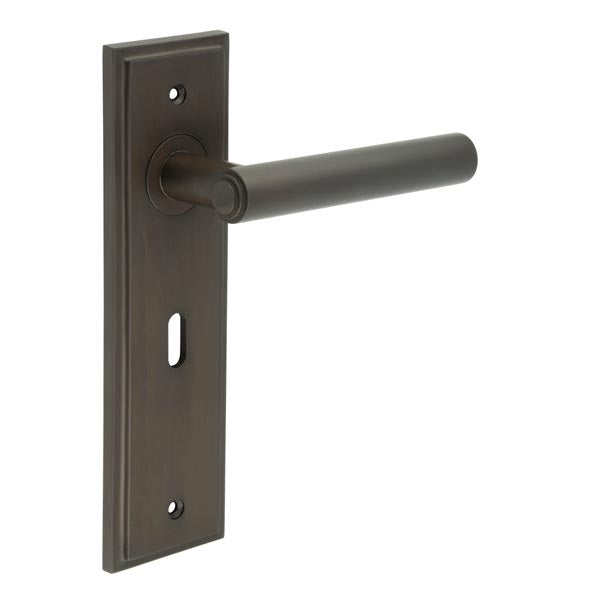 Burlington, Burlington Richmond Door Handles Square Stepped, Door Handles, Burlington Richmond Door Handles Square Stepped, Lever on Square Stepped