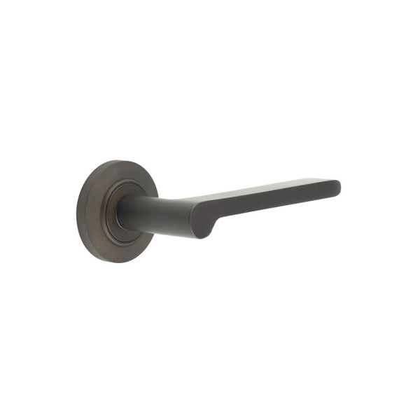 Burlington, Burlington Fitzrovia Door Handles with Chamfered Rose, Door Handles, Lever On Rose